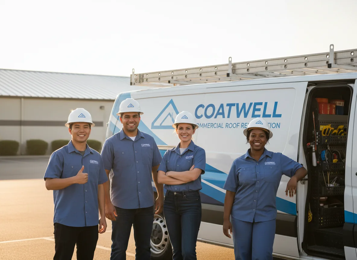Commercial roof coating company in Charlemont, MA